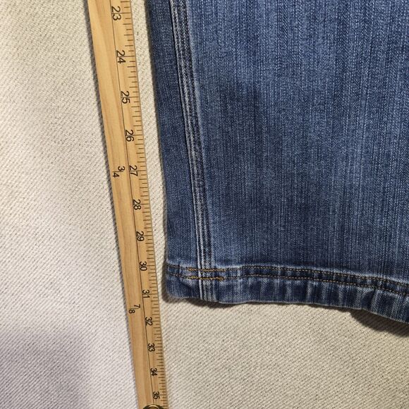 Duluth Flex Ballroom Jeans Relaxed Fit Men 42 x 31  Blue Mid-Rise 6 Pockets - Picture 6 of 12